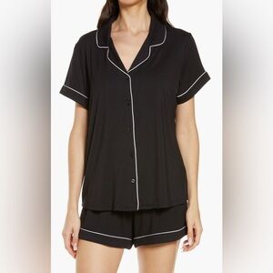 Nordstrom Moonlight Eco Short Pajamas - Black